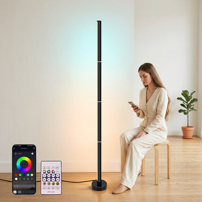 Smart RGB Corner Lamp with Color Control